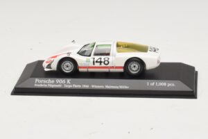 Porsche 906 K Scuderia Filipinetti #148 W. Mairesse / H. Muller Targa Florio Winners 1966 Minichamps 1:43 400666648 Metal