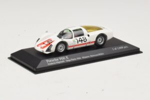 Porsche 906 K Scuderia Filipinetti #148 W. Mairesse / H. Muller Targa Florio Winners 1966 Minichamps 1:43 400666648 Metal — zdjęcie 2 z 4