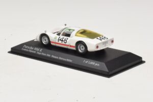 Porsche 906 K Scuderia Filipinetti #148 W. Mairesse / H. Muller Targa Florio Winners 1966 Minichamps 1:43 400666648 Metal — zdjęcie 3 z 4