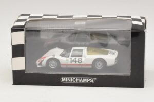 Porsche 906 K Scuderia Filipinetti #148 W. Mairesse / H. Muller Targa Florio Winners 1966 Minichamps 1:43 400666648 Metal — zdjęcie 4 z 4