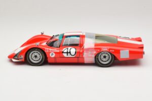 Porsche 906 LH Squadra Tartaruga #40 D. Spoerry / R. Steinemann 12 Hours of Sebring 1967 Minichamps 1:18 100676140 Metal — zdjęcie 4 z 8