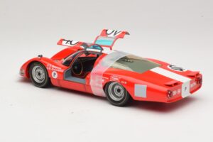 Porsche 906 LH Squadra Tartaruga #40 D. Spoerry / R. Steinemann 12 Hours of Sebring 1967 Minichamps 1:18 100676140 Metal — zdjęcie 5 z 8