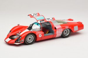Porsche 906 LH Squadra Tartaruga #40 D. Spoerry / R. Steinemann 12 Hours of Sebring 1967 Minichamps 1:18 100676140 Metal — zdjęcie 2 z 8