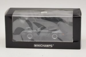 Porsche 911 930 Carrera Cabriolet Szary Metalik Minichamps 1:43 430062037 Metal — zdjęcie 4 z 4