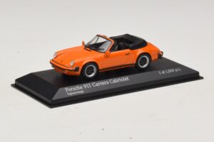 Porsche 911 930 Carrera Cabriolet Pomarańczowy Minichamps 1:43 430062038 Metal — zdjęcie 2 z 4