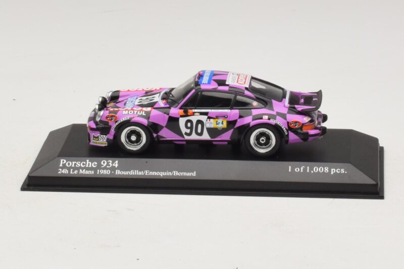 Porsche 911 934 #90 Bourdillat / Ennequin 24 Hours of Le Mans 1980 Minichamps 1:43 400806490 Metal