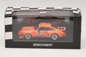 Porsche 911 934 Jagermeister #12 H. Kelleners DRM Nurburgring 1976 Minichamps 1:43 400766412 Metal — zdjęcie 4 z 4