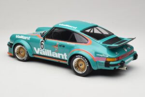 Porsche 911 934 Vaillant #6 T. Hezemans Winner DRM Norisring 1976 Minichamps 1:12 125766406 Metal — zdjęcie 5 z 6