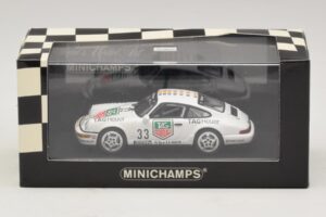 Porsche 911 964 Carrera 2 #33 M. Hakkinen Monaco Carrera Cup Winner 1993 Minichamps 1:43 430936033 Metal — zdjęcie 4 z 4