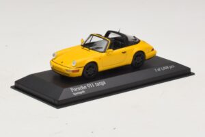 Porsche 911 964 Targa Żółty Minichamps 1:43 400061367 Metal — zdjęcie 2 z 4