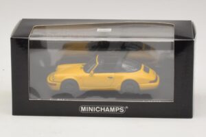 Porsche 911 964 Targa Żółty Minichamps 1:43 400061367 Metal — zdjęcie 4 z 4
