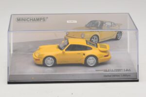 Porsche 911 964 Turbo S 3.3 Lightweight Minichamps 1:43 436069170 Metal — zdjęcie 4 z 5