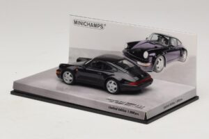 Porsche 911 964 Turbo S 3.6 30. Rocznica Czarny Minichamps 1:43 436069171 Metal — zdjęcie 3 z 5