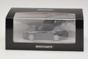 Porsche 911 964 Turbo S 3.6 30. Rocznica Czarny Minichamps 1:43 436069171 Metal — zdjęcie 5 z 5