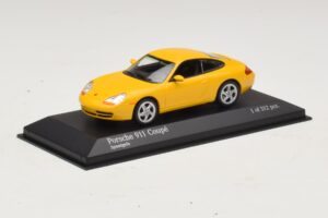 Porsche 911 991 Carrera Żółty Minichamps 1:43 410060221 Metal — zdjęcie 2 z 4