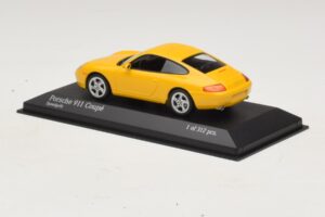 Porsche 911 991 Carrera Żółty Minichamps 1:43 410060221 Metal — zdjęcie 3 z 4