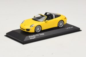 Porsche 911 991 Targa Żółty Minichamps 1:43 410062441 Metal — zdjęcie 2 z 4
