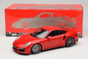 Porsche 911 991 Turbo S Czerwony Minichamps 1:18 110062320 Metal — zdjęcie 8 z 8