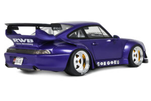 Porsche 911 993 RWB Son Goku Purple GT Spirit 1:18 GT571 Żywica — zdjęcie 2 z 5
