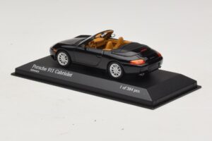 Porsche 911 996 Kabriolet Czarny Metalik Minichamps 1:43 400061090 Metal — zdjęcie 3 z 4