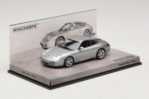 Porsche 911 996 Carrera 40. Rocznica Srebrny Minichamps 1:43 436061070 Metal — zdjęcie 2 z 5