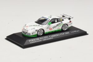 Porsche 911 996 GT3 Cup #21 Mamerow Porsche Carrera Cup Deutschland 2005 Minichamps 1:43 403056221 Metal — zdjęcie 2 z 4