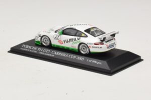 Porsche 911 996 GT3 Cup #21 Mamerow Porsche Carrera Cup Deutschland 2005 Minichamps 1:43 403056221 Metal — zdjęcie 3 z 4