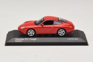 Porsche 911 996 Czerwony Minichamps 1:43 400061181 Metal
