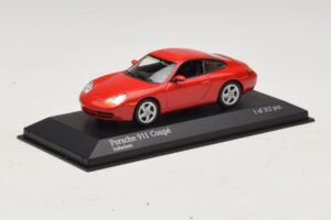 Porsche 911 996 Czerwony Minichamps 1:43 400061181 Metal — zdjęcie 2 z 4
