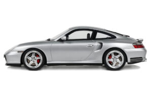 Porsche 911 996 Turbo Polar Silver GT Spirit 1:18 GT567 Żywica — zdjęcie 3 z 5