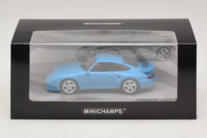 Porsche 911 996 Turbo S 3.6 Edycja Rocznicowa Niebieski Minichamps 1:43 436069270 Metal — zdjęcie 5 z 5