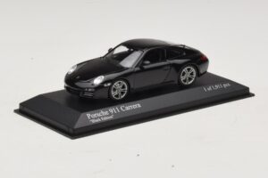 Porsche 911 997 Carrera Black Edition Minichamps 1:43 400066425 Metal — zdjęcie 2 z 4