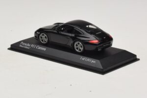 Porsche 911 997 Carrera Black Edition Minichamps 1:43 400066425 Metal — zdjęcie 3 z 4