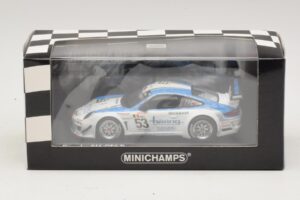 Porsche 911 997 GT3 R #53 Vannelet / Pyroles Class Winners 24 Hours of Spa 2010 Minichamps 1:43 400108953 Metal — zdjęcie 4 z 4