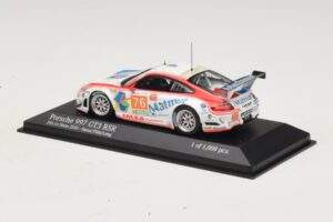 Porsche 911 997 GT3 RSR GT2 #76 R. Narac / J-K. Vernay / P. Pilet 24 Hours of Le Mans 2010 Minichamps 1:43 410106976 Metal — zdjęcie 3 z 4