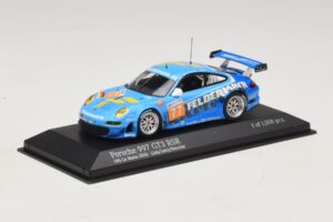 Porsche 911 997 GT3 RSR GT2 #77 M. Lieb / R. Lietz / W. Henzler 24 Hours of Le Mans 2010 Minichamps 1:43 410106977 Metal — zdjęcie 2 z 4