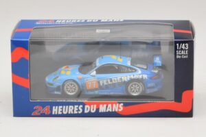 Porsche 911 997 GT3 RSR GT2 #77 M. Lieb / R. Lietz / W. Henzler 24 Hours of Le Mans 2010 Minichamps 1:43 410106977 Metal — zdjęcie 4 z 4