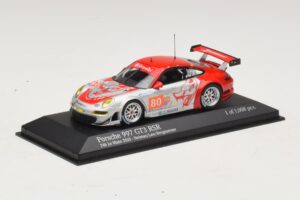 Porsche 911 997 GT3 RSR GT2 #80 S. Neiman / D. Law 24 Hours of Le Mans 2010 Minichamps 1:43 410106980 Metal — zdjęcie 2 z 4
