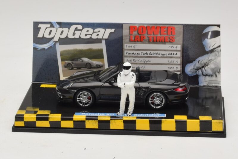 Porsche 911 997 Turbo Cabriolet Czarny Top Gear Edition Minichamps 1:43 Porsche 911 997 Turbo Cabriolet Czarny Top Gear Edition Minichamps 1:43 519436930 Metal