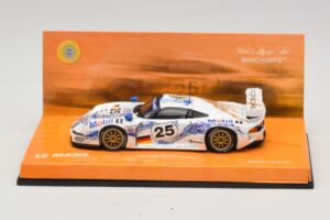 Porsche 911 GT1 #25 B. Wollek / T. Boutsen / H-J. Stuck 24 Hours of Le Mans 1996 Minichamps 1:43 403966625 Metal