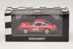 Porsche 911 S #46 Cahier / Killy Class Winners Targa Florio 1967 Minichamps 1:43 430676746 Metal — zdjęcie 4 z 4