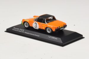 Porsche 914/6 #3 B. Waldegard / O. Andersson Marathon de la Route 1970 Minichamps 1:43 400706503 Metal — zdjęcie 3 z 4