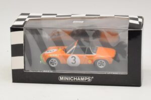 Porsche 914/6 #3 B. Waldegard / O. Andersson Marathon de la Route 1970 Minichamps 1:43 400706503 Metal — zdjęcie 4 z 4