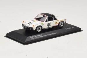 Porsche 914/6 #40 G. Chasseuil / C. Ballot-Lena Class Winners 24 Hours of Le Mans 1970 Minichamps 1:43 400706540 Metal — zdjęcie 2 z 4