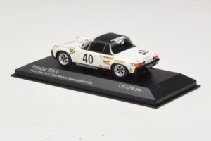 Porsche 914/6 #40 G. Chasseuil / C. Ballot-Lena Class Winners 24 Hours of Le Mans 1970 Minichamps 1:43 400706540 Metal — zdjęcie 3 z 4