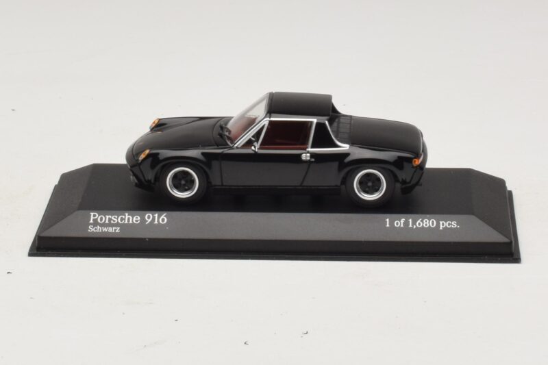 Porsche 916 Czarny Minichamps 1:43 Porsche 916 Czarny Minichamps 1:43 400066060 Metal
