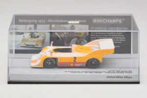 Porsche 917/10 #2 W. Kauhsen Farewell In The Snow Nurburgring 1973 Minichamps 1:43 437736592 Metal — zdjęcie 4 z 5