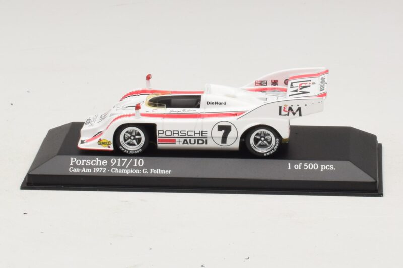 Porsche 917/10 Penske Racing #7 G. Follmer Can-Am Champion 1972 Minichamps 1:43 437726507 Metal