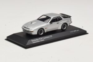 Porsche 924 Carrera GT Srebrny Minichamps 1:43 400066121 Metal — zdjęcie 2 z 4
