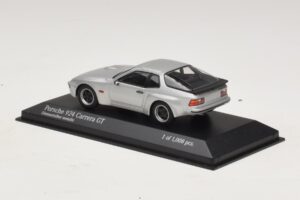 Porsche 924 Carrera GT Srebrny Minichamps 1:43 400066121 Metal — zdjęcie 3 z 4
